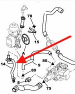 SP 1323Z1 - Oil Cooler Hose